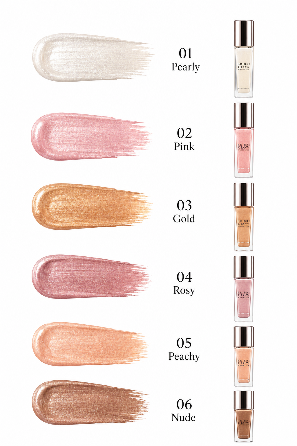 BRIBRI Glow Maximizer – היילייטר נוזלי – תמונה 2