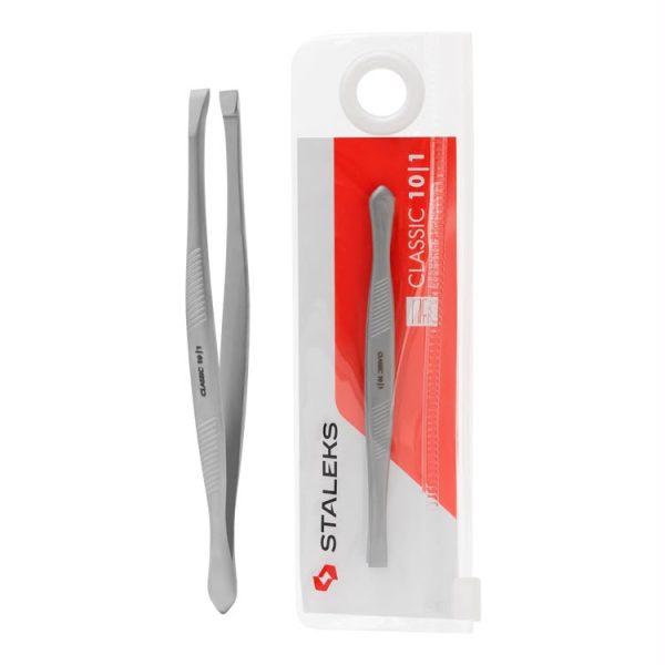 שם: פינצטה לעיצוב גבות סטאלקס – STALEKS PRO TC-10|1 מחיר: 43₪ קטגוריה: קוסמטיקה – מספרים / פינצטות תיאור : פינצטה לעיצוב גבות סטאלקס – CLASSIC 10|1 סדרת CLASSIC הינה סדרת כלים מקצועית לשימוש ביתי. מיועד ללקוחות פרטיים המעריכים איכות ועמידות. מאפייני המוצרים בסדרת CLASSIC