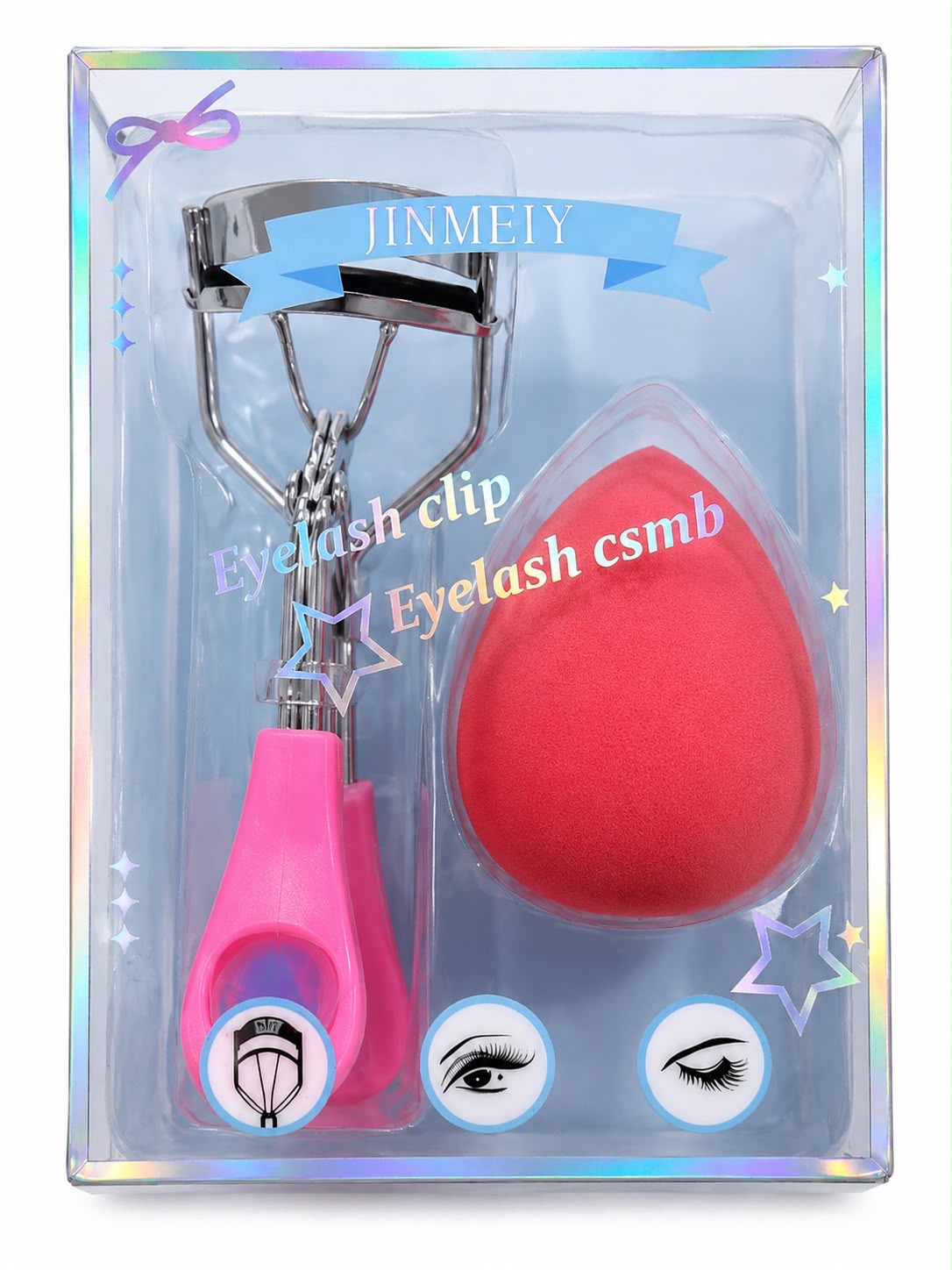מארז מעגל ריסים וספוגית ביוטי בלנדר