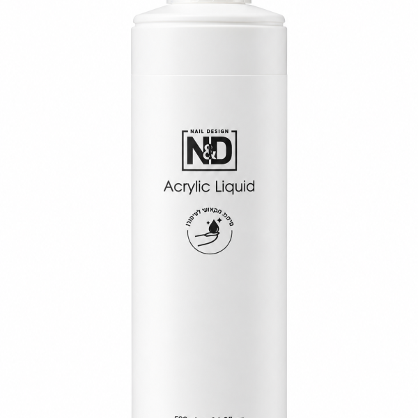 נוזל אקריל לבניית ציפורניים – N&D Acrylic Liquid