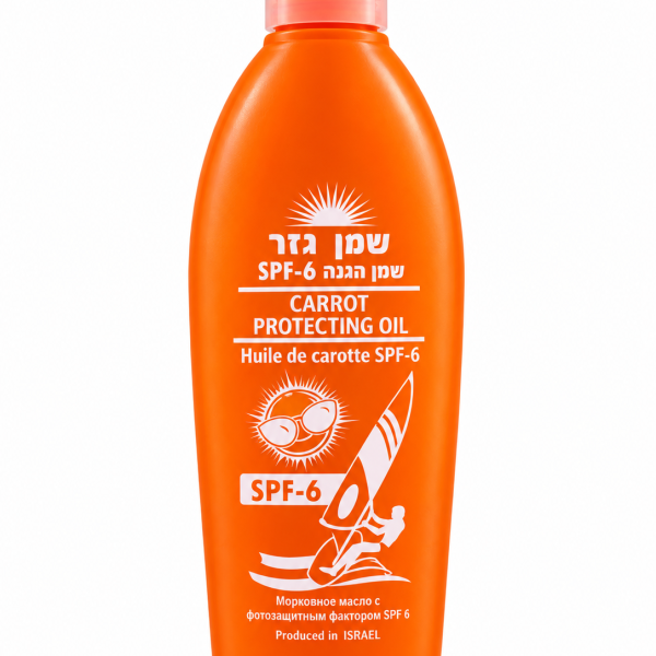 שמן גזר הגנה SPF 6