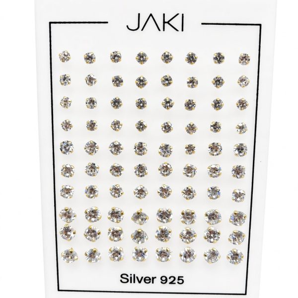 זוג עגילים silver 925